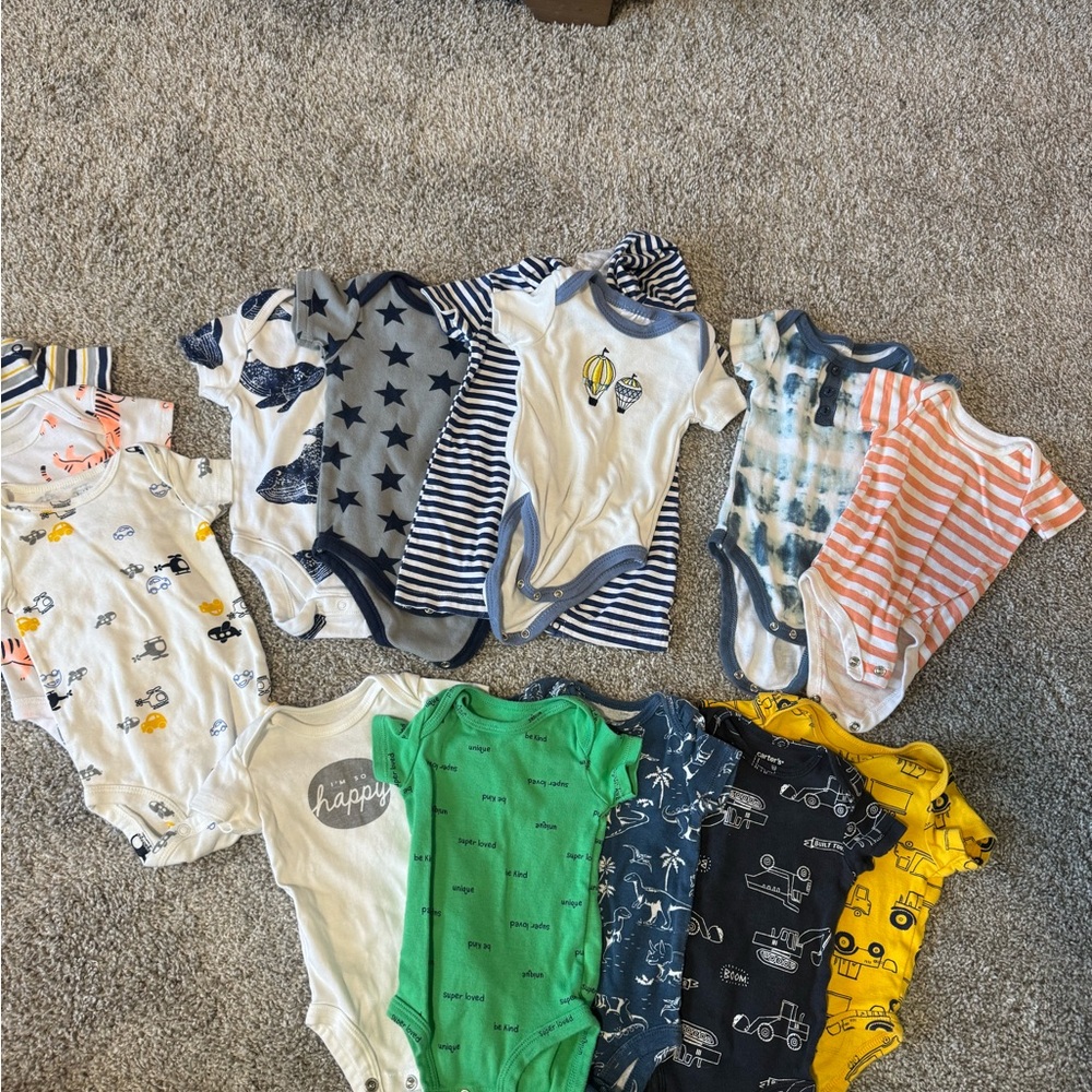 Carter's Assorted Colorful Bodysuits for Kids